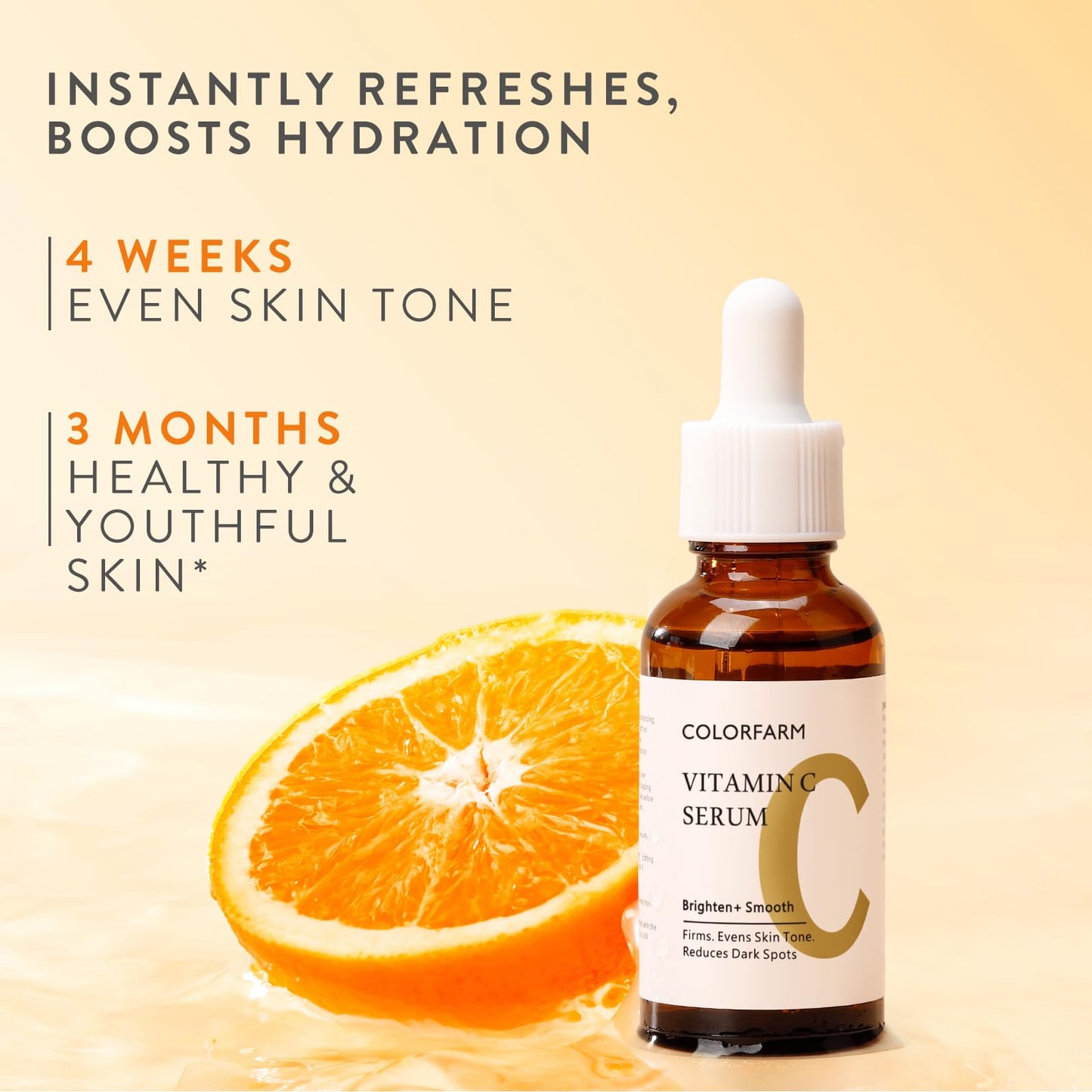 Colorfarm Niacinamide Serum for Face: Hydrating Skin with Hyaluronic Acid - Tightening for Glow Skin 1 Fl Oz
